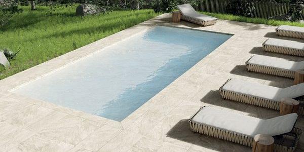 Keramiek Tegel Stones Quartz White 60x60x2 cm