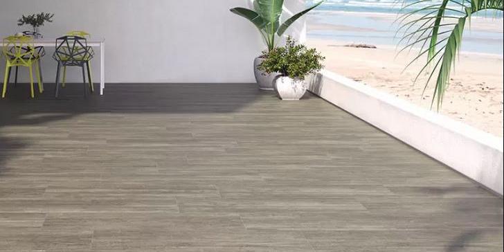 Keramiek Tegel Deck Dark Grey 40x120x2 cm