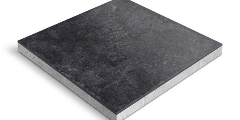 Keramiek Tegel Interiorstone Nero 40x80x3 cm