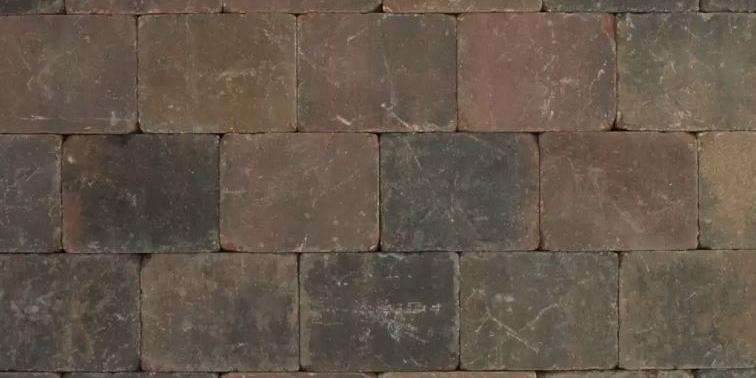 Metro Trommelsteen Brons Genuanceerd 15x20x6 cm