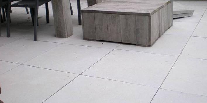 Furora Premium Vlak Grijs (met facet) 60x60x4 cm