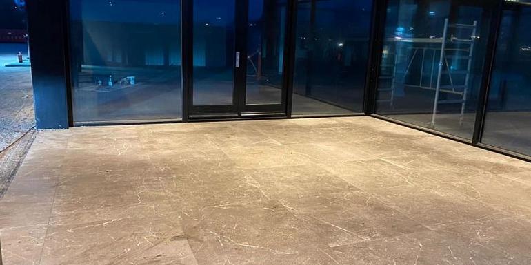 Solostone vtwonen Marble Warm Grey 90x90x3 cm