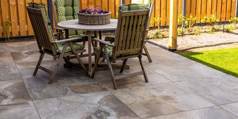 GeoCeramica Multicolor Stone Mix Dark 100x100x4 cm