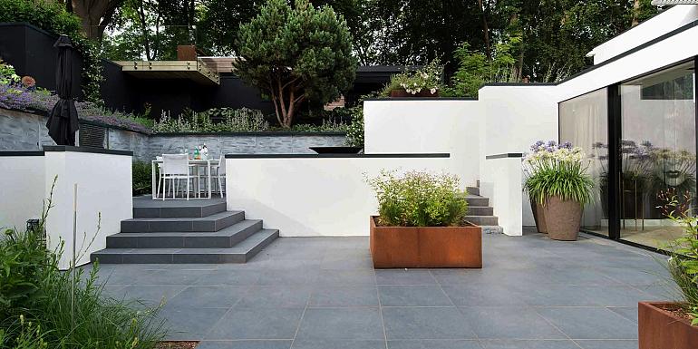 GeoCeramica Lava Slate 80x80x4 cm