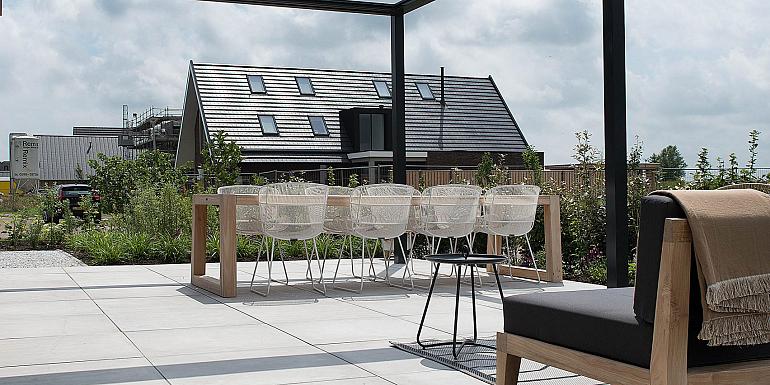 GeoCeramica Concreet Silver 80x80x4 cm