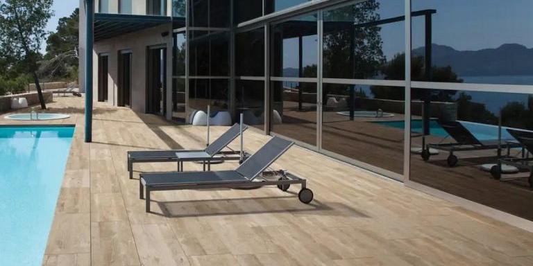Cerasolid Driftwood Brown 40x120x3 cm