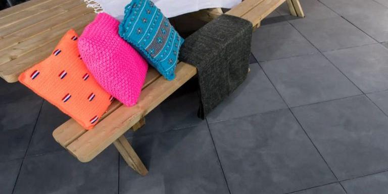 Axenta Premium Lime Silver/Gris 60x60x4 cm