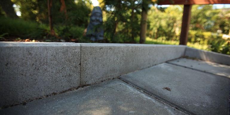 Opsluitband Grijs 10x30x100 cm
