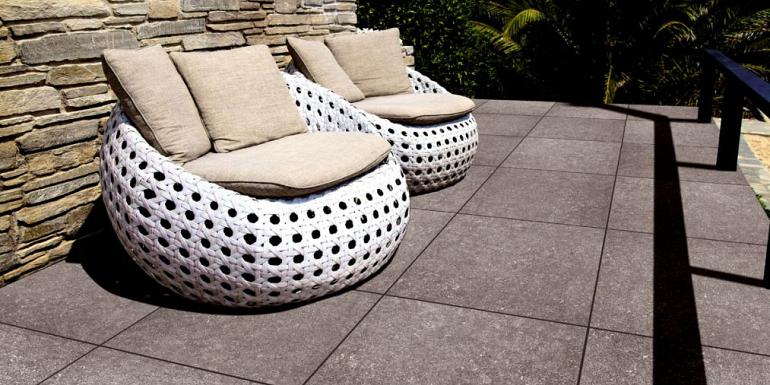 GeoCeramica Entrée BB Stone Dark Grey 60x60x4 cm