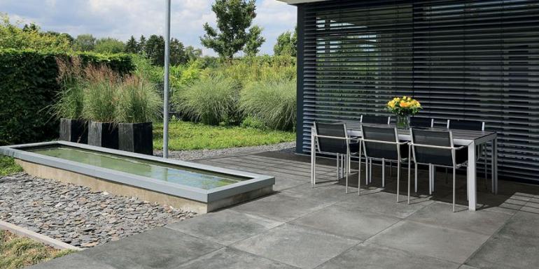 GeoCeramica Chateaux Antracite 120x60x4 cm