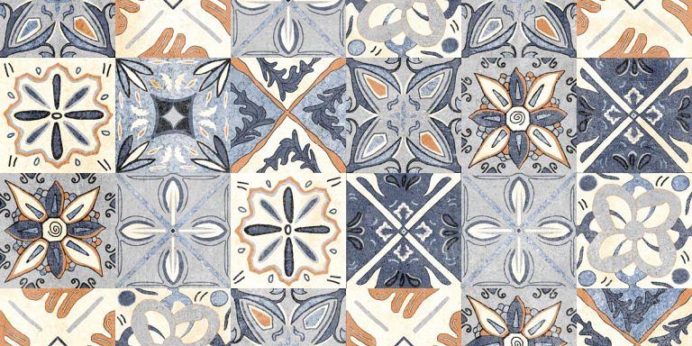 GeoCeramica Due Decora Multicolor 60x60x4 cm