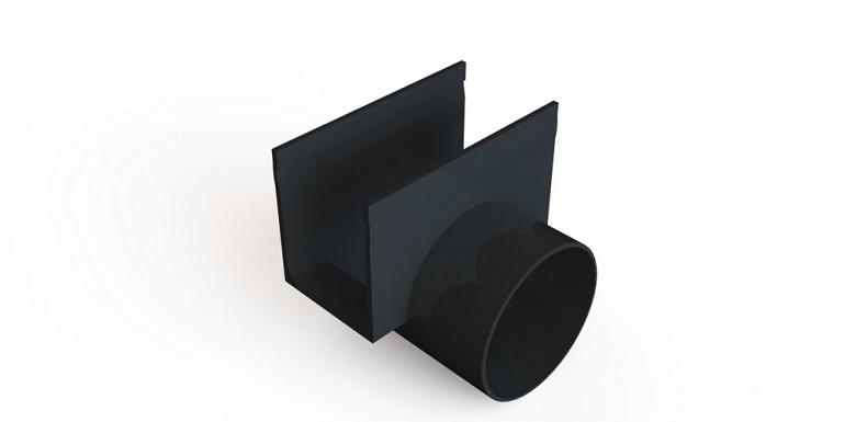 ACO Slimline zijuitloop 80 mm