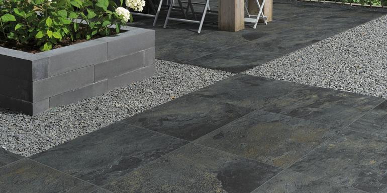 GeoCeramica Skifer Brown Brun 60x60x4 cm