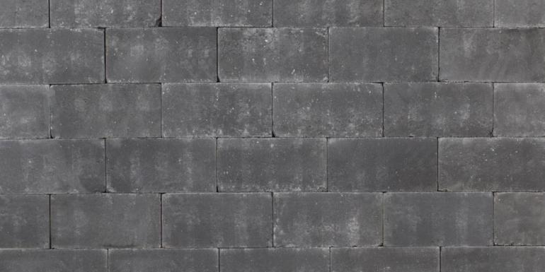 Stapelblok Getrommeld Antraciet 60x15x15 cm