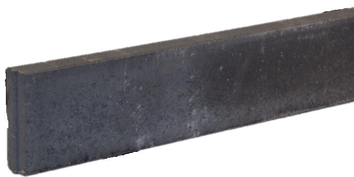 Opsluitband Zwart 6x20x100 cm