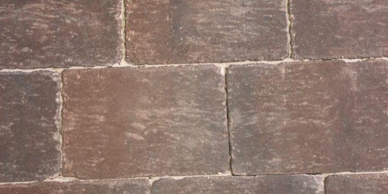 Abbeystones Gesmoord Bruin 20x30x6 cm