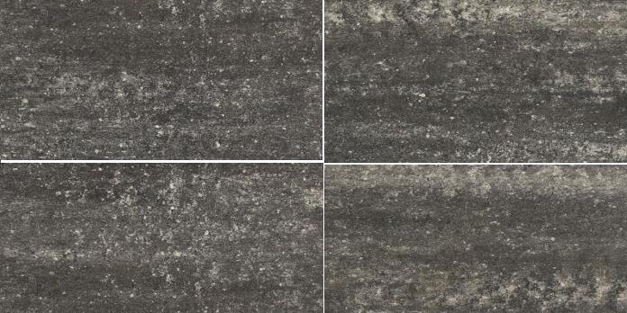 60Plus Soft Comfort Grijs/Zwart 30x60x4 cm