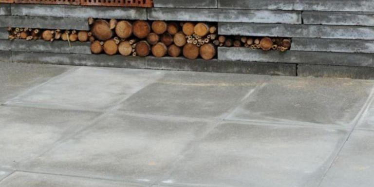 Optimum Tuintegel Met Facet Grijs 50x50x5 cm