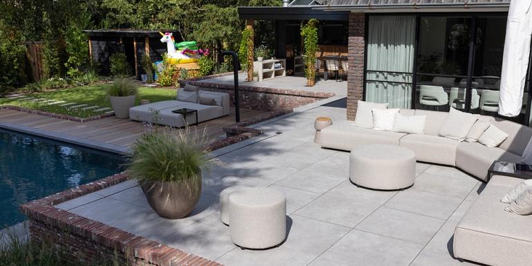 GeoCeramica Forma Grigio 80x80x4 cm