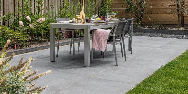 GeoCeramica Ambiente Antracite 80x80x4 cm