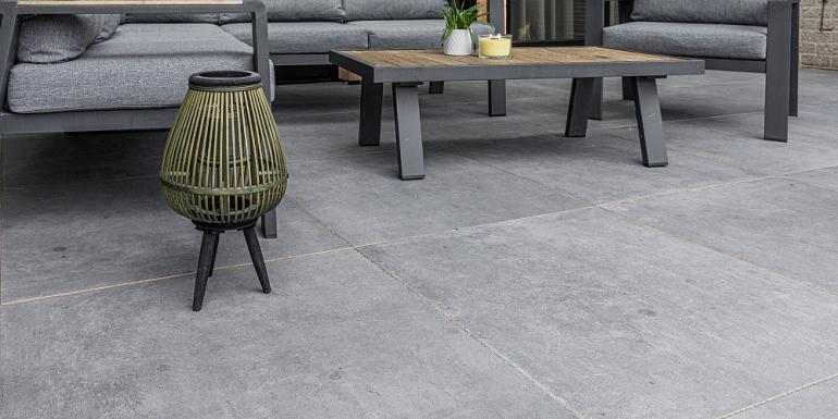 GeoCeramica Ambiente Antracite 80x80x4 cm
