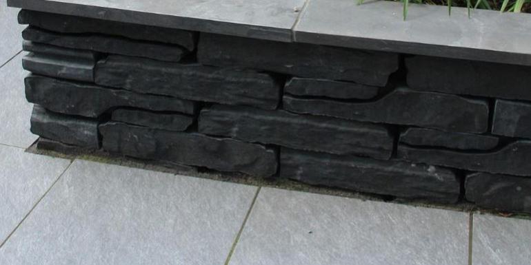 Kera Twice Unica Black 45x90x5 cm