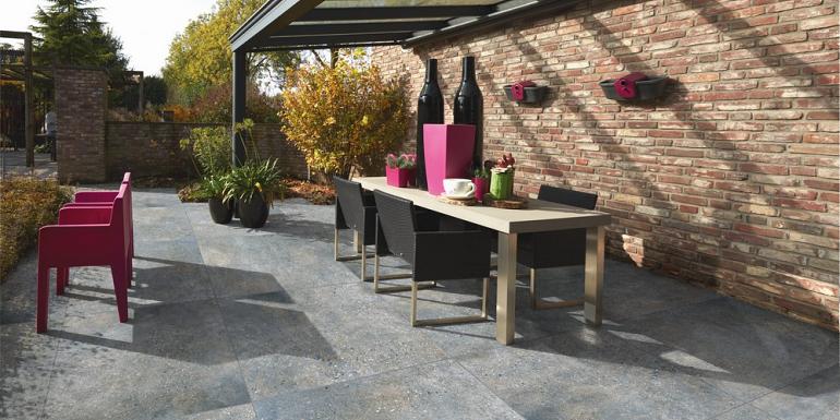 GeoCeramica Meso Grey Matt 60x60x4 cm