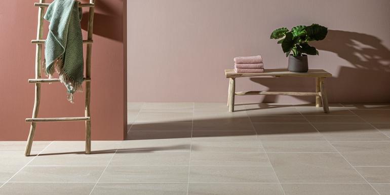 GeoCeramica Solid Matera Beige 60x60x4 cm