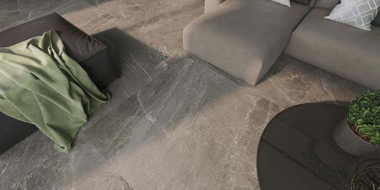 GeoCeramica Tempo Dark Matt 100x100x4 cm