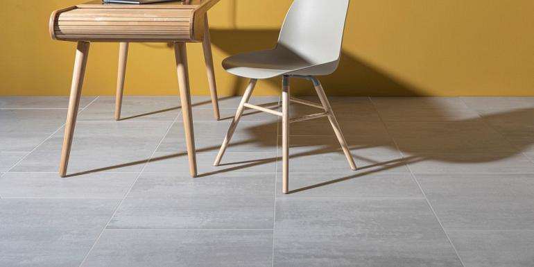 GeoCeramica Terra Midden Grijs 60x60x4 cm