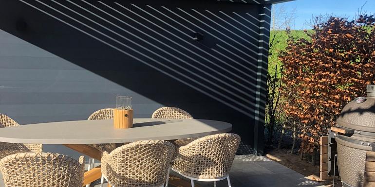 Outdoor Keramiek Tegel Betonlook Steel 60x60x3 cm