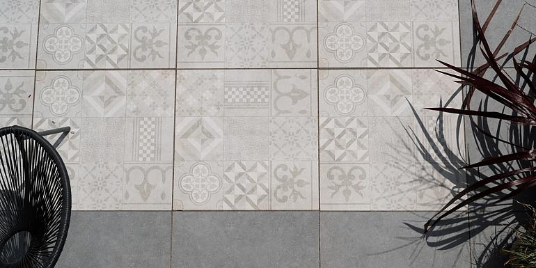 Ceramiton Mosaïc Grey 60x60x3 cm