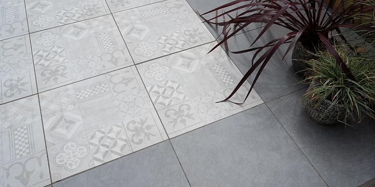 Ceramiton Mosaïc Grey 60x60x3 cm