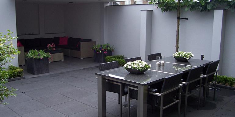 Terras+ Tegel Nero 60x60x4 cm