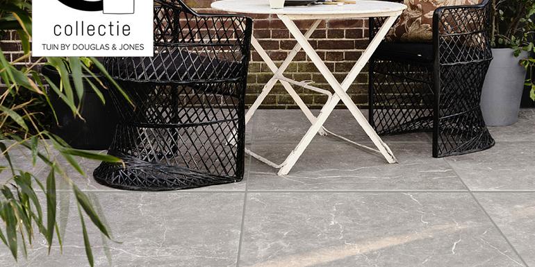 Solostone vtwonen Marble Warm Grey 90x90x3 cm