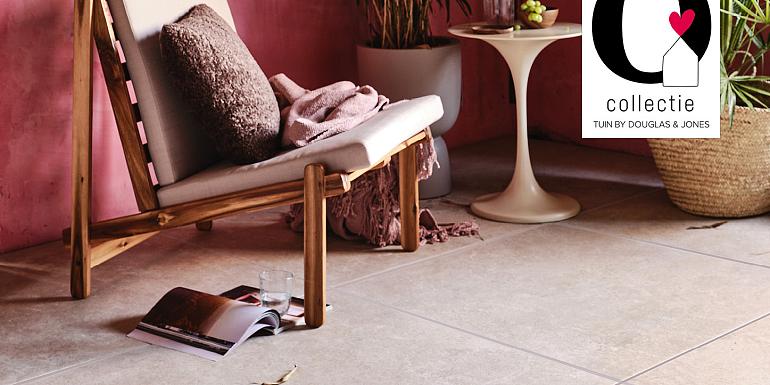 D&J Solostone 3.0 Uni Sand 90x90x3 cm