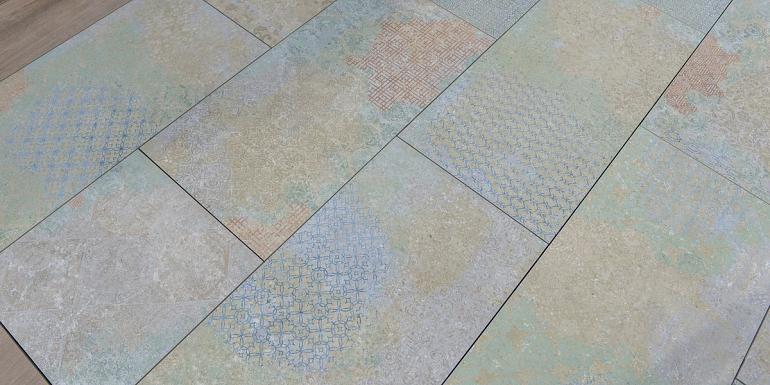 Keramiek Tegel Bohemian Blend 50x100x2 cm