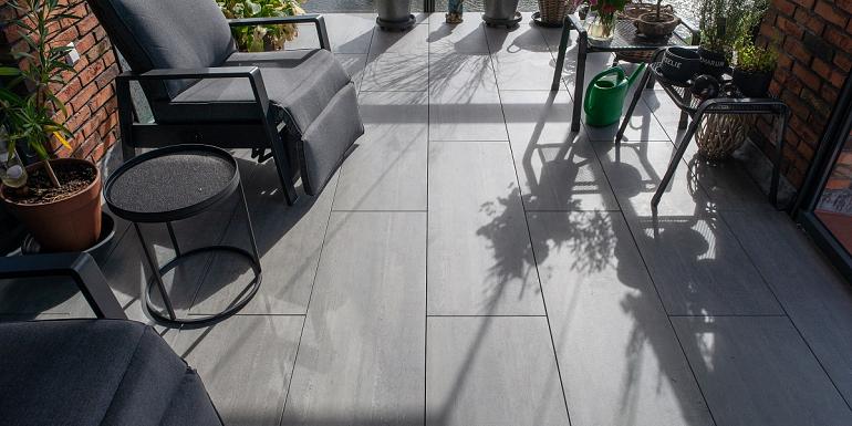 Keramiek Tegel Deck Muddy 40x120x2 cm