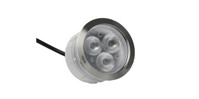 In-lite grondspot FLUX LED RVS 68 mm 12V