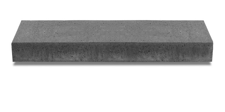 Oud Hollands Betonbiels Antraciet 100x20x12