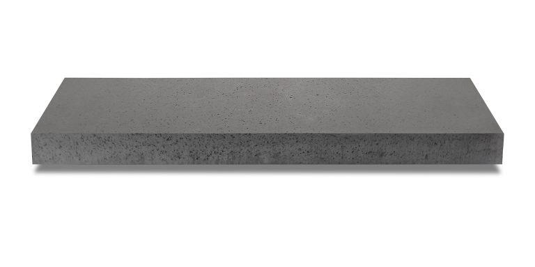 Oud Hollands Sokkel Antraciet 190x50x14