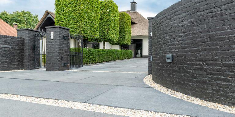 Oud Hollandse Tegel Carbon 200x100x10