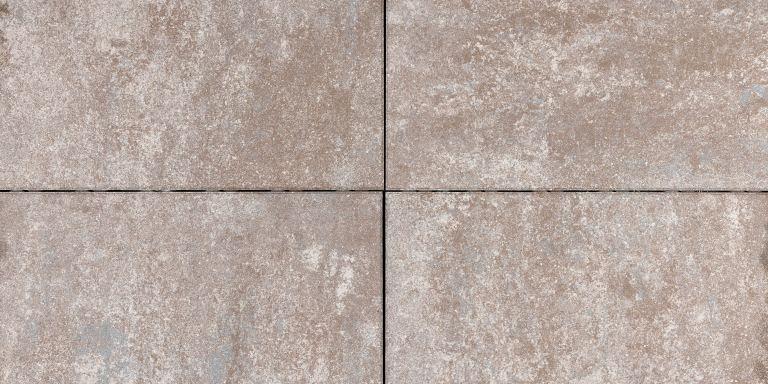 Trippel T Bruin nuance 80x80x4 cm