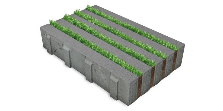 EcoSteen Stroke Cannobio 40x60x12 cm