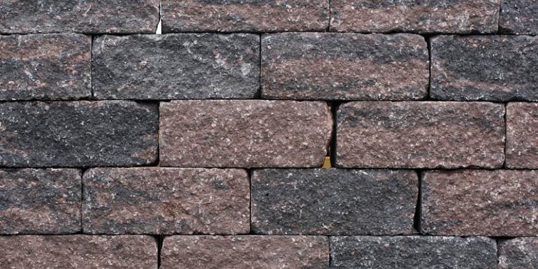 Roccia Strak Bruin/Zwart 30x12x12 cm