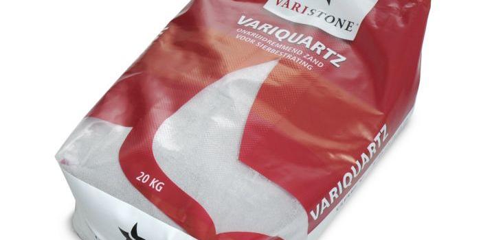 Varistone Variquartz Grey onkruidremmend inveegzand 20 kg