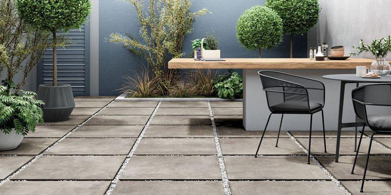 TwentyGres Ambiance Grigio 80x80x2