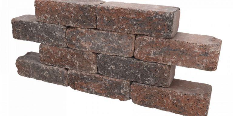 Catrock getrommeld 31x11,5x10 cm Bruin/Zwart