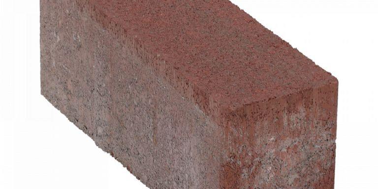 ExcluKera Waalformaat 20x5x7 cm rood-bruin met deklaag