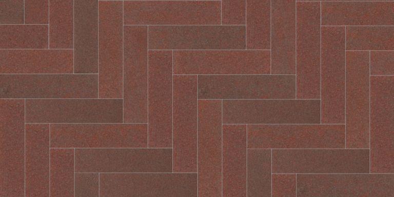 ExcluKera Waalformaat 20x5x7 cm rood-bruin met deklaag